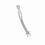 MagnaFlow direct-fit catalytic converter fits 2005-2009 Chevrolet Equinox and 2006-2009 Pontiac Torrent, this and 2005-2006 Equinox 3.4L stainless steel CARB compliant OBDII 49220