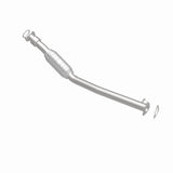 MagnaFlow direct-fit catalytic converter fits 2005-2009 Chevrolet Equinox and 2006-2009 Pontiac Torrent, this and 2005-2006 Equinox 3.4L stainless steel CARB compliant OBDII 49220