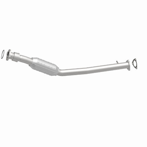 MagnaFlow direct-fit catalytic converter fits 2005-2009 Chevrolet Equinox and 2006-2009 Pontiac Torrent, this and 2005-2006 Equinox 3.4L stainless steel CARB compliant OBDII 49220
