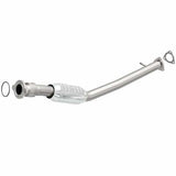 MagnaFlow direct-fit catalytic converter fits 2005-2009 Chevrolet Equinox and 2006-2009 Pontiac Torrent, this and 2005-2006 Equinox 3.4L stainless steel CARB compliant OBDII 49220