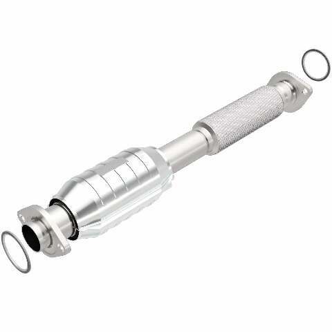 MagnaFlow direct-fit catalytic converter fits 2006-2008 Mazda 6 3.0L and 06- Mazda 6 3.0L Rear 3.0L stainless steel CARB compliant OBDII 49232