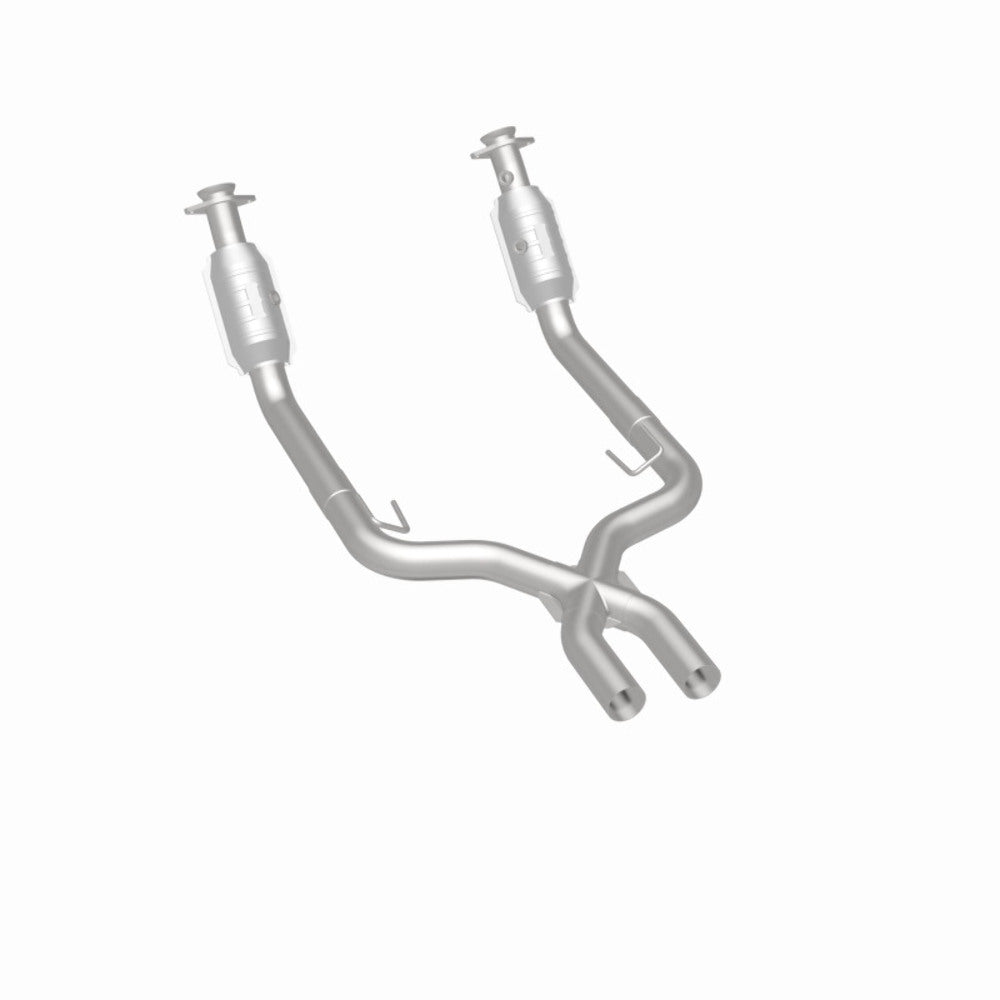 MagnaFlow direct-fit catalytic converter for 2007-2010 Ford Mustang stainless steel CARB compliant OBDII 49239