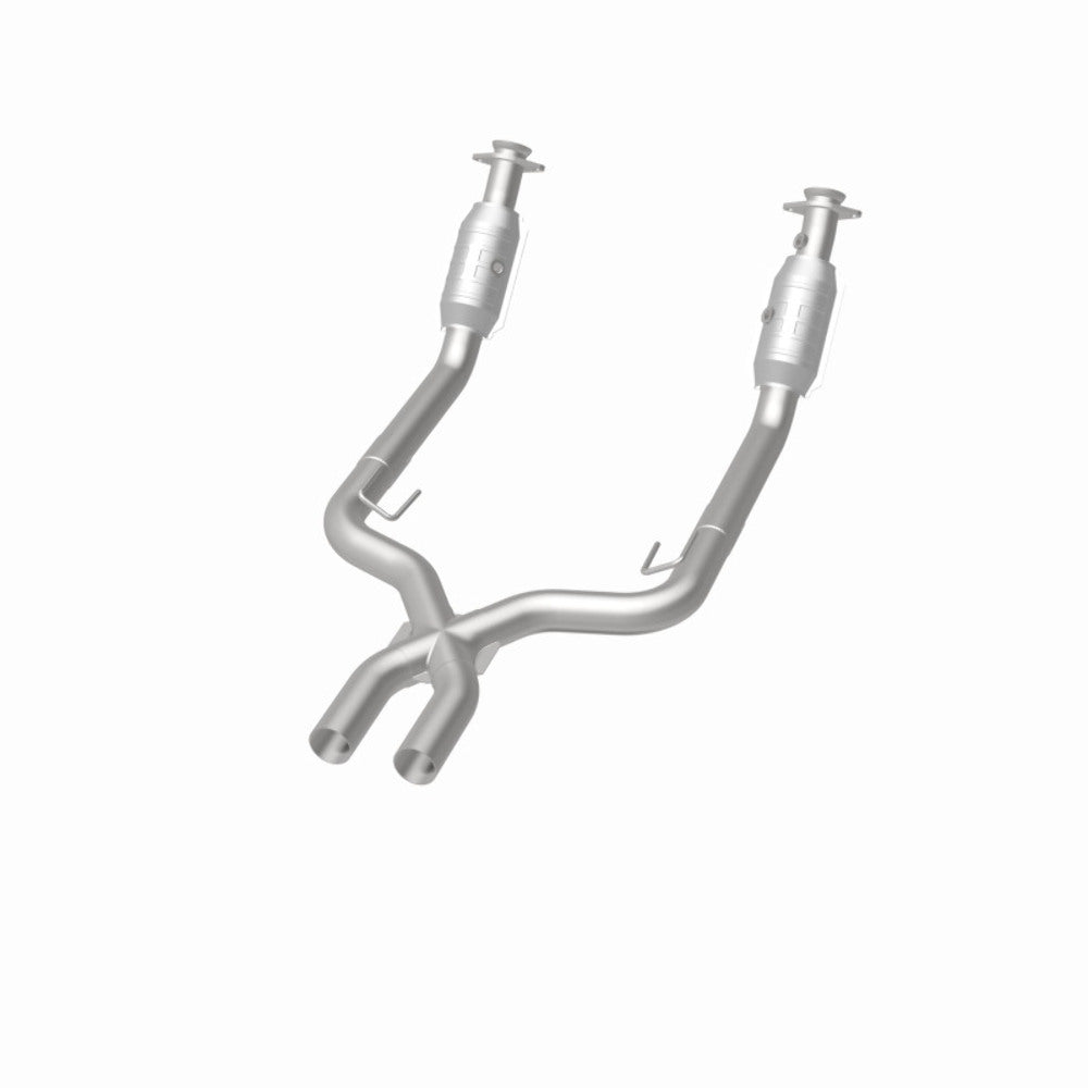 MagnaFlow direct-fit catalytic converter for 2007-2010 Ford Mustang stainless steel CARB compliant OBDII 49239