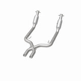 MagnaFlow direct-fit catalytic converter for 2007-2010 Ford Mustang stainless steel CARB compliant OBDII 49239