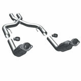 MagnaFlow direct-fit catalytic converter for 2007-2010 Ford Mustang stainless steel CARB compliant OBDII 49239