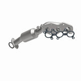 MagnaFlow direct-fit catalytic converter fits 2006-2009 Lexus IS250, 2007-2011 Lexus GS350, and more, this and 2006-2008 IS250/350 driver side mani driver side stainless steel CARB