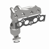 MagnaFlow direct-fit catalytic converter fits 2002-2009 Toyota Camry 2.4L and 2002-2008 Toyota Solara 2.4L stainless steel CARB compliant OBDII 49291