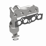 MagnaFlow direct-fit catalytic converter fits 2002-2009 Toyota Camry 2.4L and 2002-2008 Toyota Solara 2.4L stainless steel CARB compliant OBDII 49291