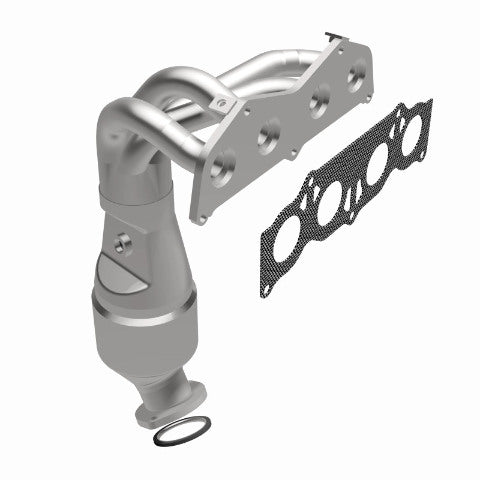 MagnaFlow direct-fit catalytic converter fits 2002-2009 Toyota Camry 2.4L and 2002-2008 Toyota Solara 2.4L stainless steel CARB compliant OBDII 49291