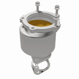 MagnaFlow direct-fit catalytic converter fits 2002-2005 Kia Sedona, Hyundai XG350, and more, this and 2002-2005 Sedona frt mani stainless steel CARB compliant OBDII 49310