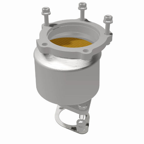 MagnaFlow direct-fit catalytic converter fits 2002-2005 Kia Sedona, Hyundai XG350, and more, this and 2002-2005 Sedona frt mani stainless steel CARB compliant OBDII 49310