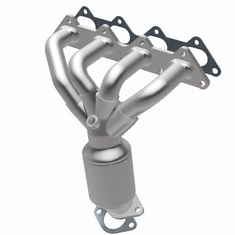 MagnaFlow direct-fit catalytic converter fits 2001-2005 Dodge Stratus, 2000-2005 Mitsubishi Eclipse, and more, this and 2001-2003 Galant 2.4L mani 2.4L stainless steel CARB complia