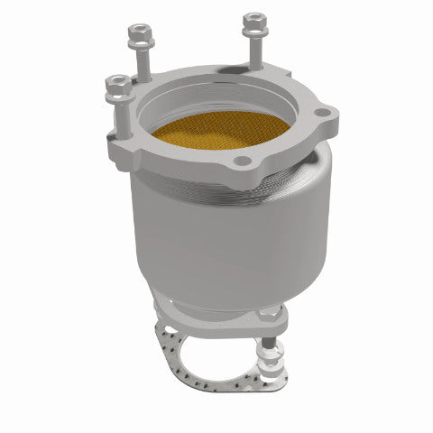 MagnaFlow direct-fit catalytic converter fits 2002-2005 Kia Sedona, Hyundai XG350, and more, this and 2002-2005 Sedona rr mani stainless steel CARB compliant 49316