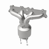MagnaFlow direct-fit catalytic converter fits 1999-2002 Saturn SL2, Saturn SC2, and additional vehicles. Hardware is included to eliminate the hassle of working with corroded facto