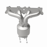 MagnaFlow direct-fit catalytic converter fits 1999-2002 Saturn SL2, Saturn SC2, and additional vehicles. Hardware is included to eliminate the hassle of working with corroded facto