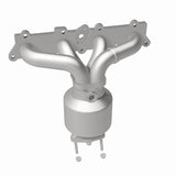 MagnaFlow direct-fit catalytic converter fits 1999-2002 Saturn SL2, Saturn SC2, and additional vehicles. Hardware is included to eliminate the hassle of working with corroded facto