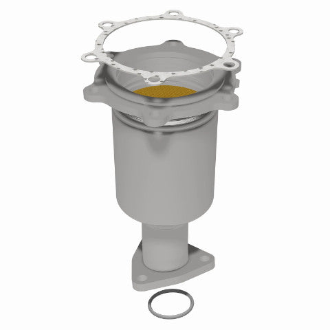 MagnaFlow direct-fit catalytic converter fits 2001-2004 Nissan Pathfinder and 2001-2003 INFINITI QX4, this and 2001-2004 Pathfinder passenger side frt OE passenger side stainless s