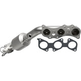 MagnaFlow direct-fit catalytic converter fits 2005-2011 Toyota Tacoma, 2003-2009 Toyota 4Runner, and more, this and 2005-2009 Taco 4L driver side mani driver side stainless steel C