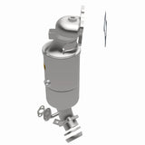 MagnaFlow direct-fit catalytic converter for 2006-2013 Honda Civic 1.8L stainless steel CARB compliant 49343