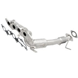 MagnaFlow direct-fit catalytic converter for 2007-2008 Mazda 2 inch inlet 2.3 inch outlet stainless steel CARB compliant OBDII 49345