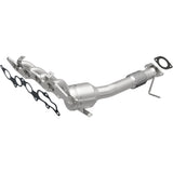 MagnaFlow direct-fit catalytic converter for 2007-2008 Mazda 2 inch inlet 2.3 inch outlet stainless steel CARB compliant OBDII 49345