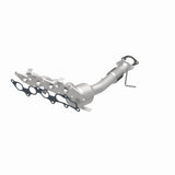 MagnaFlow direct-fit catalytic converter for 2007-2008 Mazda 2 inch inlet 2.3 inch outlet stainless steel CARB compliant OBDII 49345