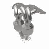 MagnaFlow direct-fit catalytic converter fits 2004-2012 Mitsubishi Galant and 2006-2012 Mitsubishi Eclipse. Hardware is included to eliminate the hassle of working with corroded fa