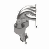 MagnaFlow direct-fit catalytic converter fits 2004-2012 Mitsubishi Galant and 2006-2012 Mitsubishi Eclipse. Hardware is included to eliminate the hassle of working with corroded fa