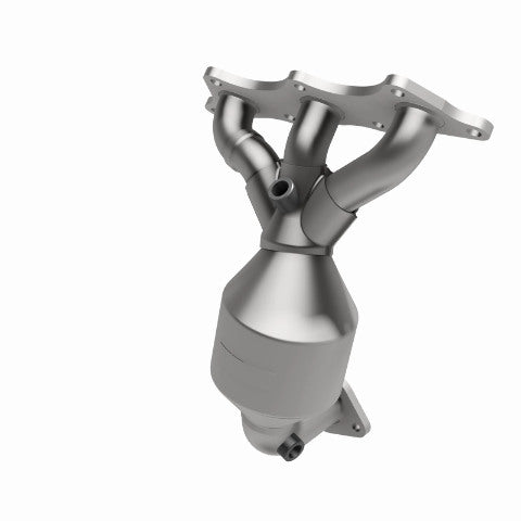 MagnaFlow direct-fit catalytic converter fits 2006-2011 Mitsubishi Endeavor, 2006-2012 Mitsubishi Eclipse, and more, this and 2006-2009 Eclipse 3.8 ft manf O 3.8 inch inlet/outlet 