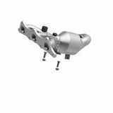 MagnaFlow direct-fit catalytic converter fits 2006-2012 Mitsubishi Eclipse and 2004-2009 Mitsubishi Galant and 2006-2009 Eclipse 3.8 rr manf O 3.8 inch inlet/outlet stainless steel