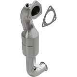 MagnaFlow direct-fit catalytic converter fits 2007-2015 Mini Cooper, 2011-2016 Mini Cooper Countryman, and more, this and 2007-2009 Cooper S turbo frt OE stainless steel CARB compl