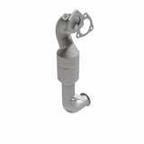 MagnaFlow direct-fit catalytic converter fits 2007-2015 Mini Cooper, 2011-2016 Mini Cooper Countryman, and more, this and 2007-2009 Cooper S turbo frt OE stainless steel CARB compl