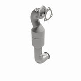 MagnaFlow direct-fit catalytic converter fits 2007-2015 Mini Cooper, 2011-2016 Mini Cooper Countryman, and more, this and 2007-2009 Cooper S turbo frt OE stainless steel CARB compl