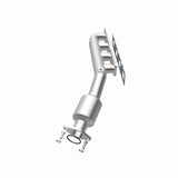 MagnaFlow direct-fit catalytic converter fits 2004-2015 Nissan Titan, 2005-2015 Nissan Armada, and more, this and 07 Titan 5.6L driver side manif 5.6L driver side stainless steel C