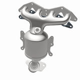 MagnaFlow direct-fit catalytic converter for 2001-2005 Honda Civic stainless steel CARB compliant OBDII 49372