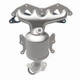 MagnaFlow direct-fit catalytic converter for 2001-2005 Honda Civic stainless steel CARB compliant OBDII 49372