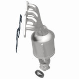 MagnaFlow direct-fit catalytic converter for 2001-2005 Honda Civic stainless steel CARB compliant OBDII 49372