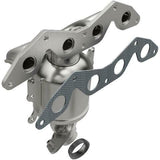 MagnaFlow direct-fit catalytic converter for 2001-2005 Honda Civic stainless steel CARB compliant OBDII 49372