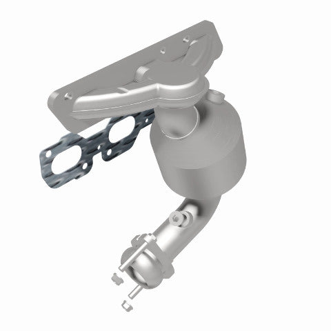 MagnaFlow direct-fit catalytic converter fits 2007-2008 Ford Escape, Mercury Mariner, and more, this and 08 Escape 3.0L frt mani 3.0L stainless steel CARB compliant OBDII 49376
