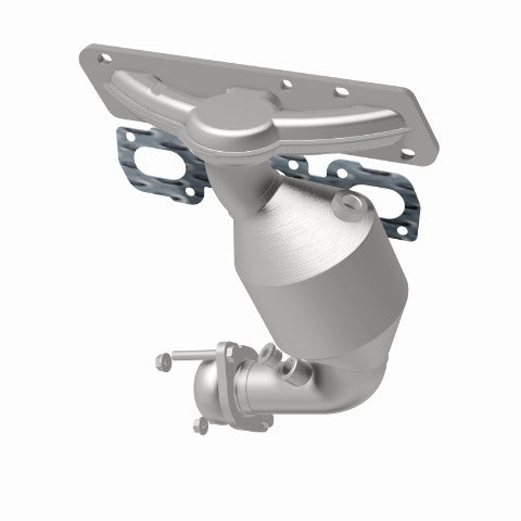 MagnaFlow direct-fit catalytic converter fits 2007-2008 Ford Escape, Mercury Mariner, and more, this and 08 Escape 3.0L frt mani 3.0L stainless steel CARB compliant OBDII 49376