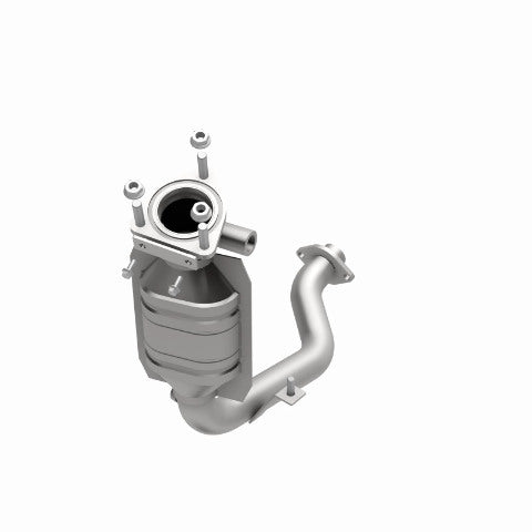 MagnaFlow direct-fit catalytic converter fits 2001-2004 Ford Escape and Mazda Tribute, this and 2001-2004 Escape 2.0 2 inch inlet/outlet stainless steel CARB compliant 49379