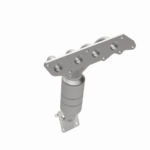 MagnaFlow direct-fit catalytic converter fits 2005-2012 Ford Escape, 2005-2011 Mercury Mariner, and more, this and 2005-2007 Escape 2.3 mani 2.3 inch inlet/outlet stainless steel C