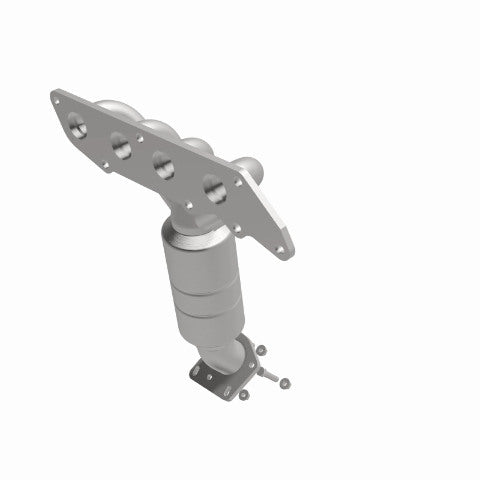 MagnaFlow direct-fit catalytic converter fits 2005-2012 Ford Escape, 2005-2011 Mercury Mariner, and more, this and 2005-2007 Escape 2.3 mani 2.3 inch inlet/outlet stainless steel C