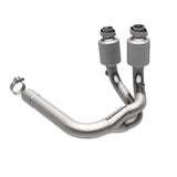 MagnaFlow direct-fit catalytic converter for 2004-2006 Jeep Wrangler stainless steel CARB compliant 49386