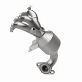 MagnaFlow direct-fit catalytic converter fits 2006-2009 Ford Fusion, Mercury Milan, and more, this and 2007 Mercury Milan 3.0L stainless steel CARB compliant OBDII 49388
