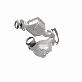 MagnaFlow direct-fit catalytic converter fits 2001-2005 Ford Explorer Sport Trac, 2001-2003 Ford Ranger, and more, this and 2001-2004 Explorer stainless steel CARB compliant OBDII 