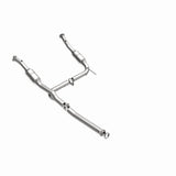 MagnaFlow direct-fit catalytic converter fits 2004-2005 Ford Explorer and Mercury Mountaineer and 05 Explorer 4.0 2/4wd 4 inch inlet/outlet stainless steel CARB compliant 49406