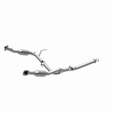MagnaFlow direct-fit catalytic converter fits 2004-2005 Ford Explorer and Mercury Mountaineer and 05 Explorer 4.0 2/4wd 4 inch inlet/outlet stainless steel CARB compliant 49406