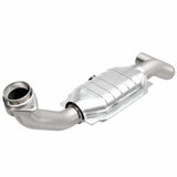 MagnaFlow direct-fit catalytic converter fits 2005-2006 Ford Expedition 5.4L and 05 Expedition driver side 5.4 driver side 5.4 inch inlet/outlet stainless steel CARB compliant OBDI
