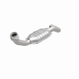 MagnaFlow direct-fit catalytic converter fits 2005-2006 Ford Expedition 5.4L and 05 Expedition driver side 5.4 driver side 5.4 inch inlet/outlet stainless steel CARB compliant OBDI